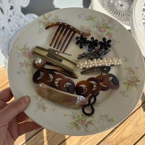 Vintage hair accessories